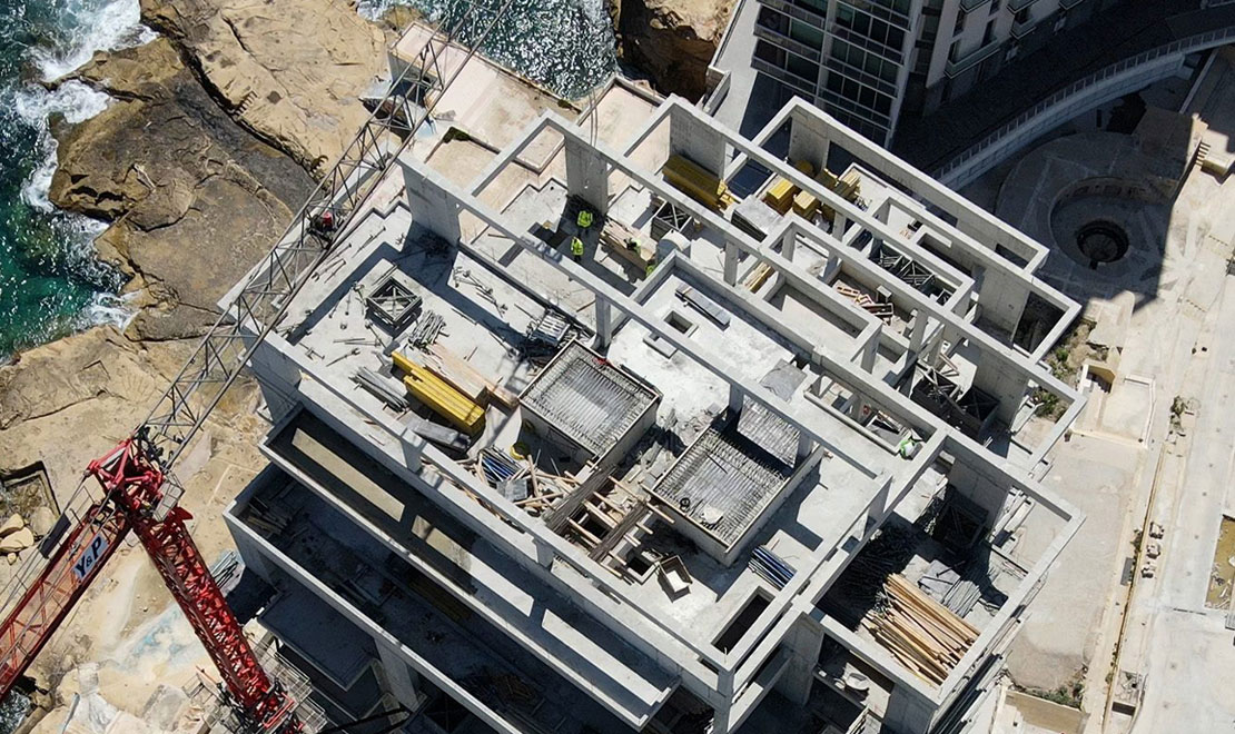 Fortress Gardens building frame is now complete | Journal | LOM Architects