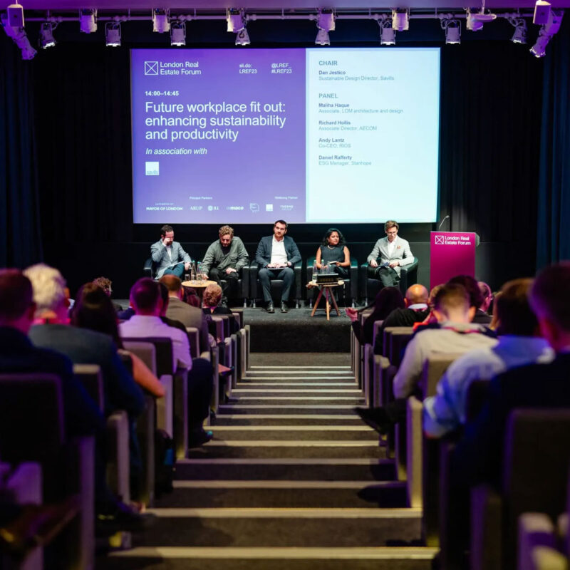 Maliha joins speaker panel at the London Real Estate Forum | Journal | LOM Architects - LOM