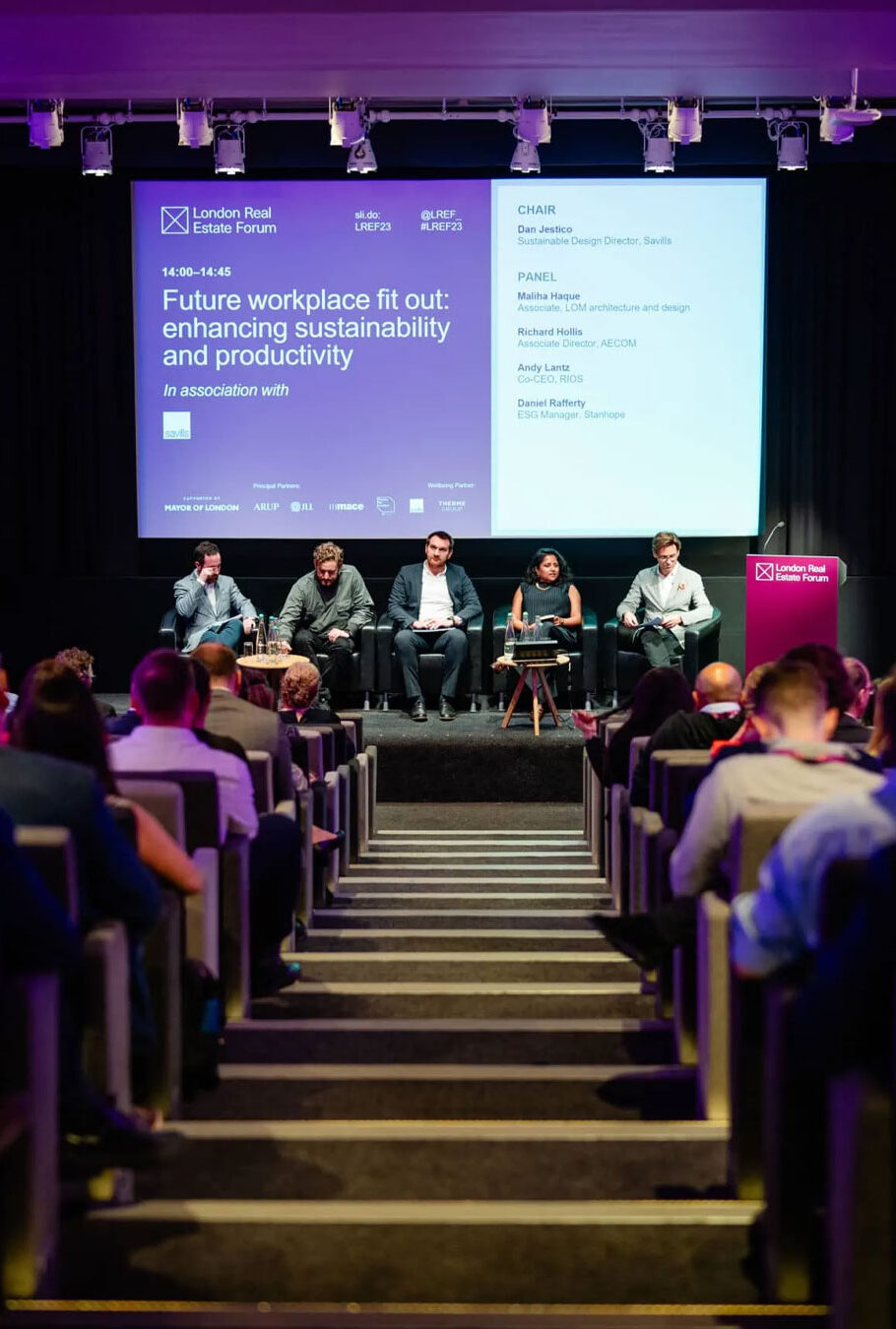Maliha joins speaker panel at the London Real Estate Forum | Journal | LOM Architects - LOM