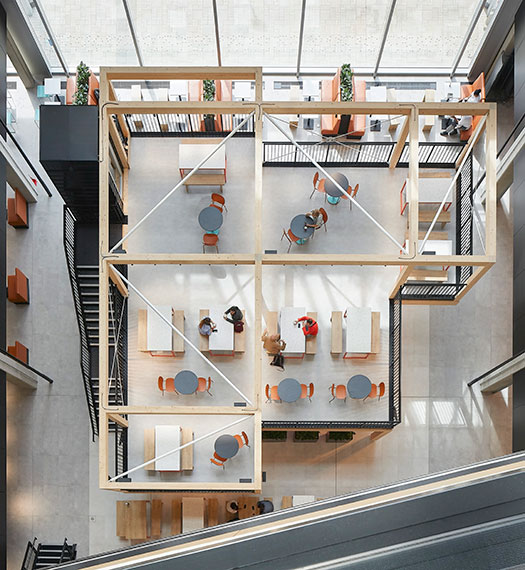 Santander UK begin moving to new LOM designed HQ, Unity Place | Journal | LOM Architects - LOM