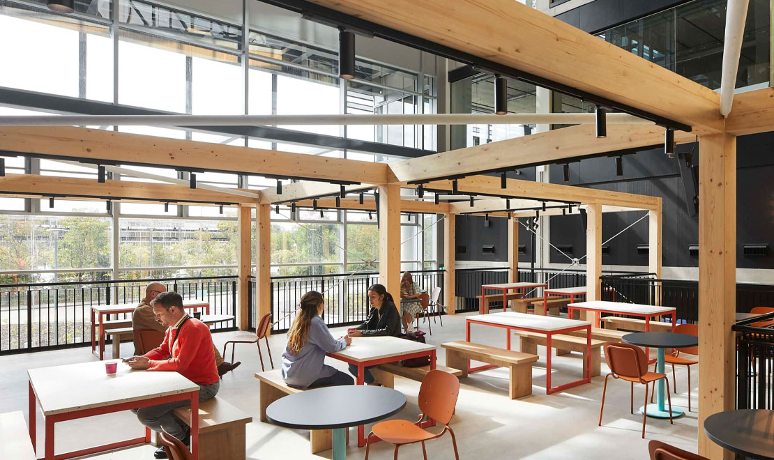 Santander UK begin moving to new LOM designed HQ, Unity Place | Journal | LOM Architects