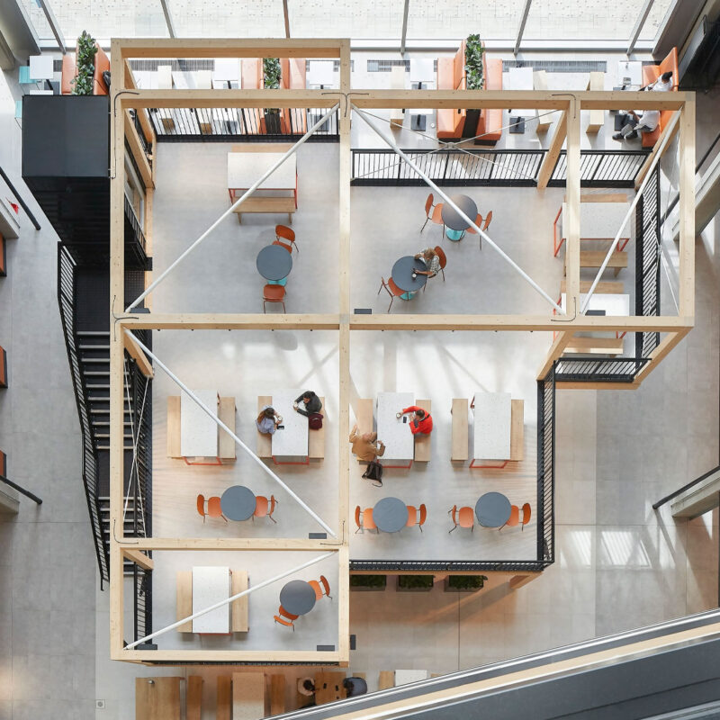 Santander UK begin moving to new LOM designed HQ, Unity Place | Journal | LOM Architects - LOM
