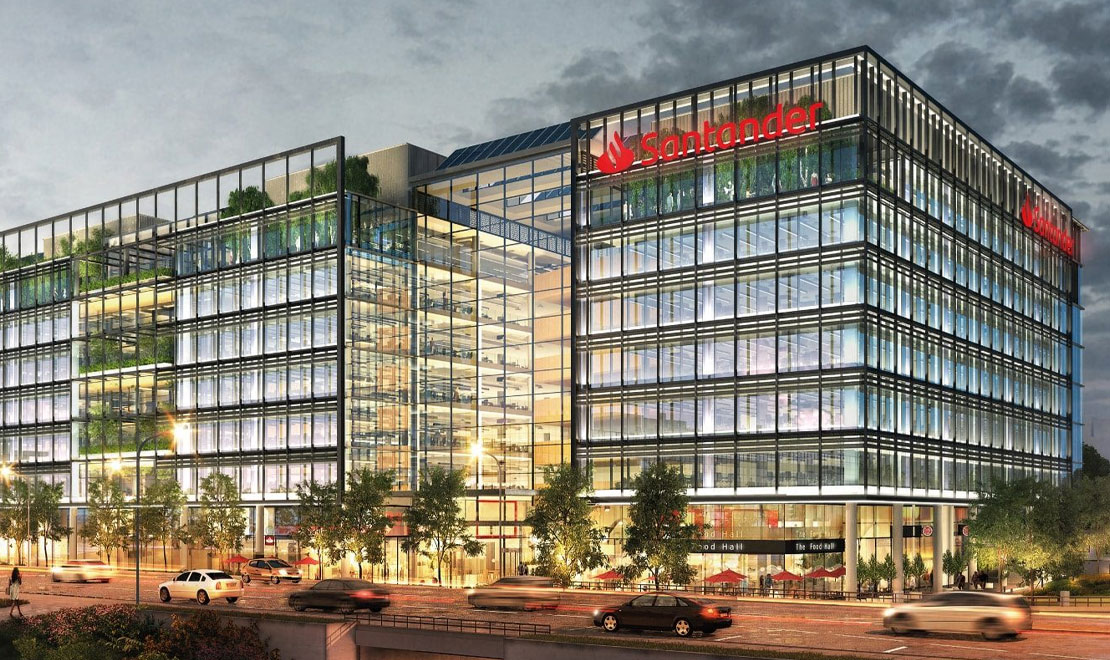 Santander’s Unity Place celebrates topping out | Journal | LOM Architecture